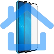 Защитное стекло для экрана DF itColor-08 черный для Itel A49 2.5D 1шт. черный