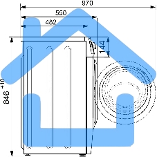 Стиральная машина Atlant 70C1210-00 белый загр.фронтальная макс.:7кг 1200 об/мин класс: A+++