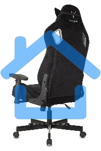 Кресло игровое Бюрократ Knight Outrider Light-20 черный с подголов. крестовина металл