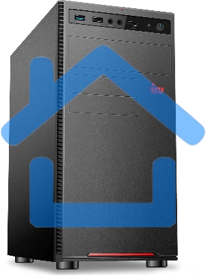 Компьютер IRU Home 310H6SE MT i3 13100 (3.4) 8Gb SSD256Gb UHDG 730 Free DOS GbitEth 400W черный (2032024)