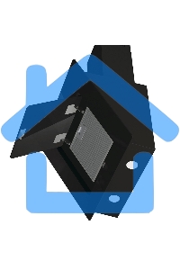 Вытяжка каминная Gorenje WHI626E6B черный/серый, 60 см, 678 куб. м/ч, 65 дБ