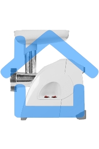 Мясорубка электрическая Аксион М641.04 белый, 2000 Вт