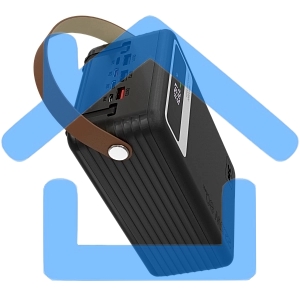 Портативный аккумулятор MORE CHOICE (4620202552921) PB69-80 80000mAh 3USB+2Type-C+1USB-IP+1micro-USB 3.0A, черный