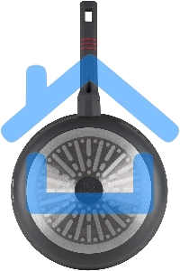 Сковорода Rondell Stripes RDA-1613 круглая 26см покрытие: Xylan Plus ручка несъемная (без крышки) серый