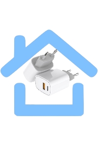 Сетевое зарядное устройство с двумя портами USB-A + USB-C, 20Вт Rexant