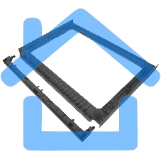 Соединительный элемент для установки сушильной машины на стиральную машину MAUNFELD WM-SK03S