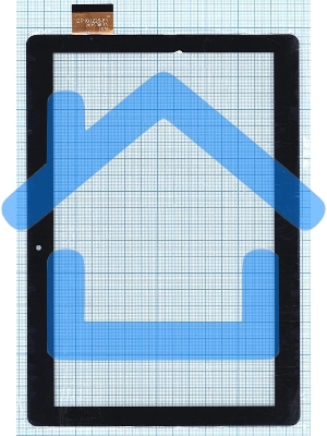 Сенсорное стекло (тачскрин) для Digma CITI 1510 DP101226-F1, черное