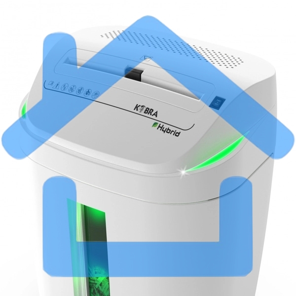 Шредер Kobra S6-Hybrid E/S серый (секр.Р-2) ленты 26лист. 40лтр. скрепки скобы пл.карты CD