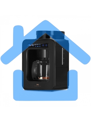 Кофеварка капельная BQ CM7000 Black-Rose Gold со встроенной кофемолкой, исп. кофе - молотый/зерновой, 0.6 л, 600 Вт.