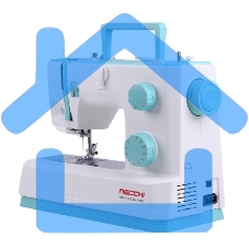 Швейная машина Necchi Q134A белый/голубой