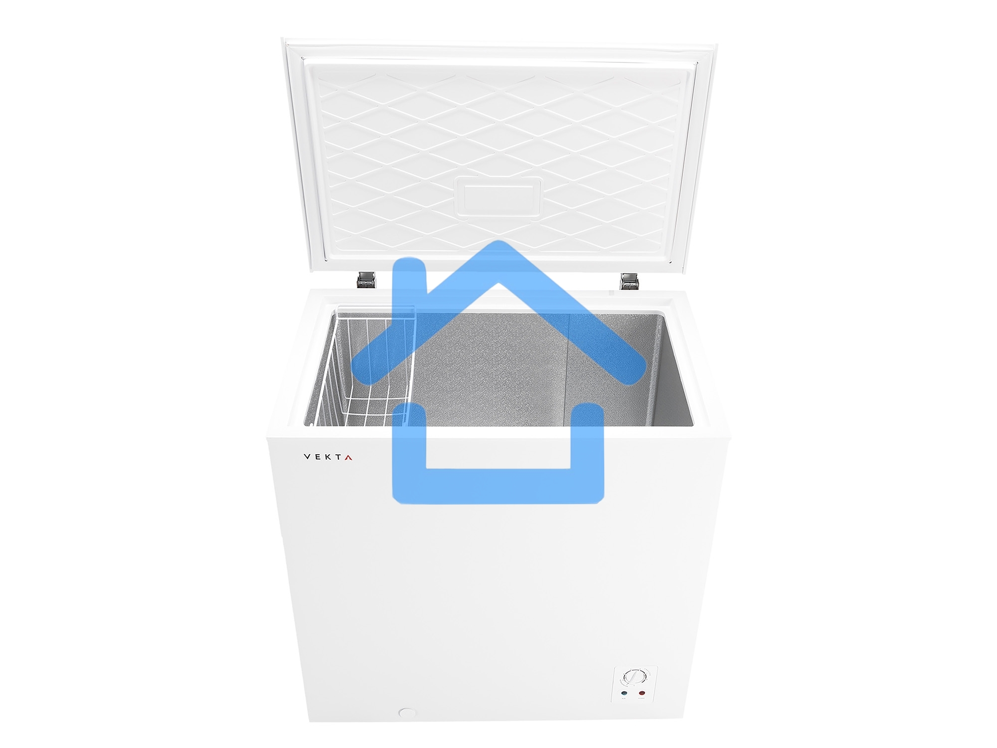 Морозильный ларь Vekta FR-220W02, белый, 1 камера 818*555*850 мм, полезный объем 198 л.