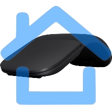 Мышь беспроводная Microsoft Surface Arc Mouse черный, 1000 dpi, Bluetooth, кнопки - 2