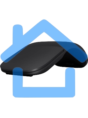 Мышь беспроводная Microsoft Surface Arc Mouse черный, 1000 dpi, Bluetooth, кнопки - 2