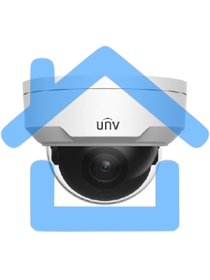 Видеокамера IP Купольная антивандальная IPC324LE-DSF40K-G