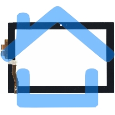 Сенсорное стекло (тачскрин) для Asus Padfone A66 station, черное