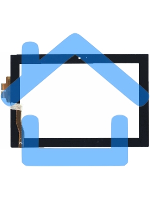 Сенсорное стекло (тачскрин) для Asus Padfone A66 station, черное