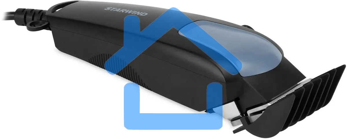 Машинка для стрижки Starwind SHC 1788 черный/серый 8Вт (насадок в компл:4шт)