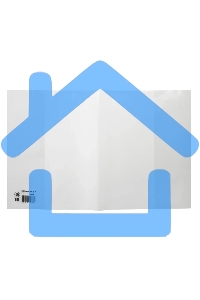 Обложка Silwerhof 70100 для тетради/дневника, полипропилен, 70мкм, гладкая, прозрачная, 210x345мм