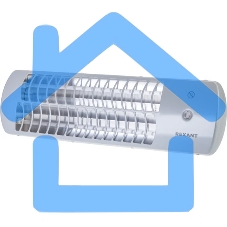 Обогреватель инфракрасный панельный Rexant 60-0060, серый, кварцевый, 1500 Вт, 20 м2, 3 режима обогрева