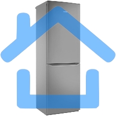 Холодильник Pozis RK-139 серебристый глянц. двухкамерный 188/97 л морозилка снизу