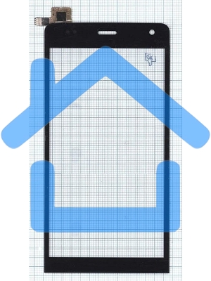 Сенсорное стекло (тачскрин) для Explay Neo, черное