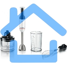 Блендер погружной Bosch MSM4W421 800Вт белый