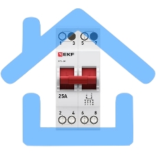 Переключатель трехпозиционный ТПС-63 2P 25А PROxima EKF TPS225