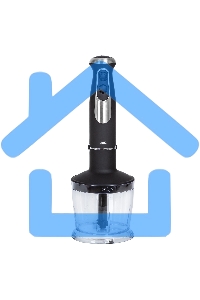 Блендер погружной JVC JK-HB5123 1200 Вт, черный с серебристым