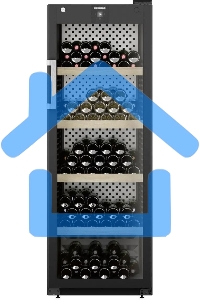Винный шкаф Liebherr WPbli 5031 1-нокамерн. черный