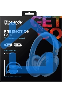 Беспроводная гарнитура Defender FreeMotion B490 синий
