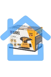 Машина плоскошлифовальная вибрационная 2 в 1 VDS-2, 130 Вт, 14000 об/мин Denzel