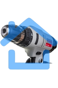 Дрель-шуруповерт ИНТЕРСКОЛ ДШ-10/320Э2, Сетевая, 320Вт