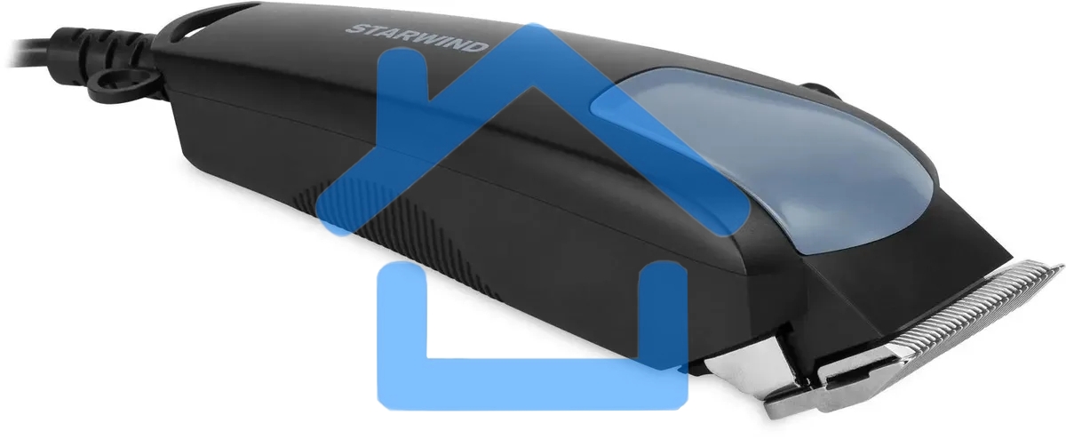 Машинка для стрижки Starwind SHC 1788 черный/серый 8Вт (насадок в компл:4шт)