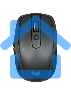 Мышь беспроводная Logitech MX Anywhere 2S графитовый, 4000 dpi, радиоканал, Bluetooth, USB, кнопки - 6