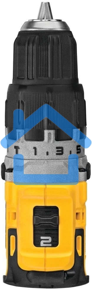 Дрель-шуруповерт DeWalt DCD706D2, Аккумуляторная, 18В, 2 АКБ, Кейс