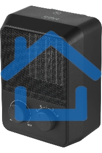 Тепловентилятор Beko Winter Range RHP 5320 B черный, 2000 Вт, 15 м2, термостат