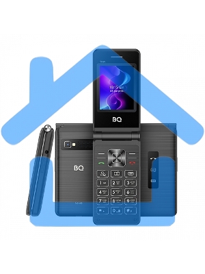 Мобильный телефон BQ 2411 Shell черный MTK 6261