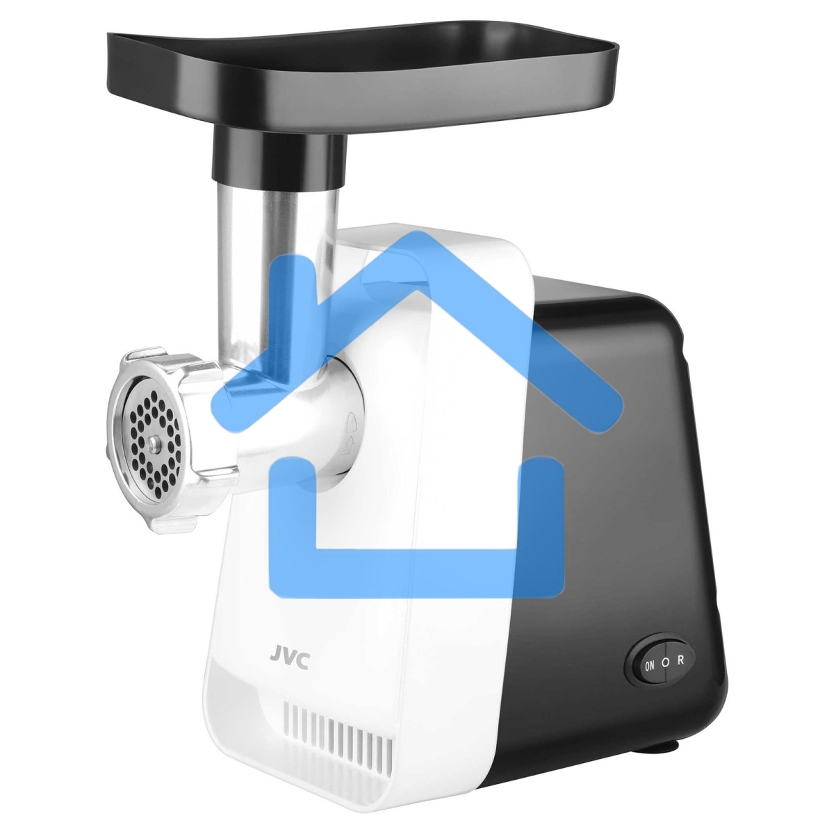 Мясорубка электрическая JVC JK-MG123 2000 Вт, белый с черным