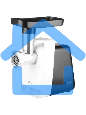 Мясорубка электрическая JVC JK-MG123 2000 Вт, белый с черным