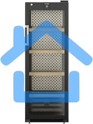 Винный шкаф Liebherr WPbli 5031 1-нокамерн. черный