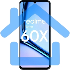 Смартфон Realme Note 60х, 4/128Gb, черный