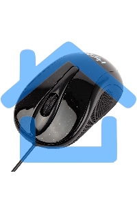 Мышь проводная HIPER HOM-031 черный, 1000 dpi, USB, кнопки - 3