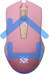 Мышь беспроводная Defender Pandora GM-502 розовый, 3200 dpi, радиоканал, USB, кнопки - 7