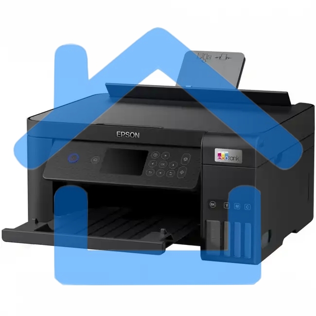 МФУ струйное Epson EcoTank L4260 (C11CJ63415), A4, цветной, печ. до 33 стр/мин. (ч/б) до 15 стр/мин. (цвет), 1440 x 5760 dpi (печать) 1200x2400dpi (скан.), USB, Wi-Fi