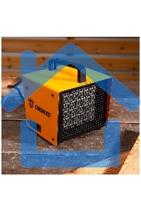 Тепловая пушка электрическая Deko DKIH3400 3400Вт оранжевый/черный