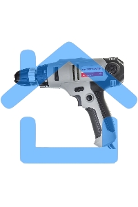 Дрель-шуруповерт ИНТЕРСКОЛ ДШ-10/320Э2, Сетевая, 320Вт