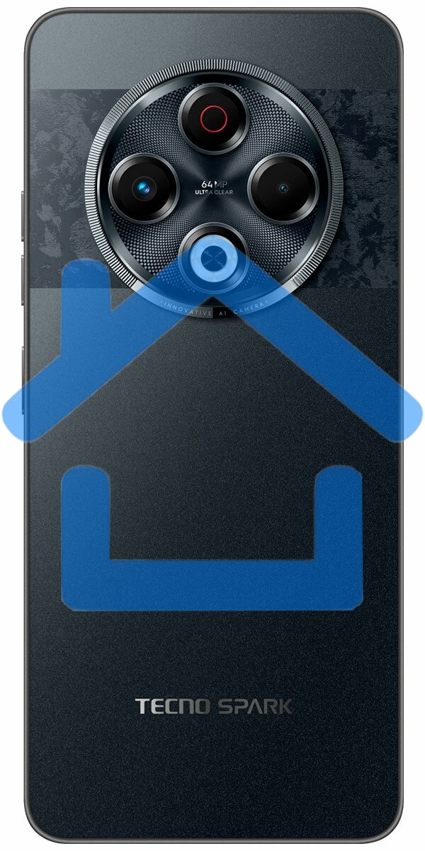 Смартфон Tecno SPARK 30, 8/128Gb, черный