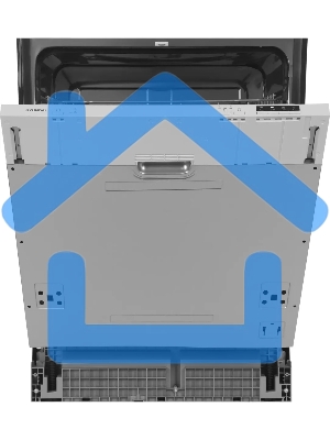 Встраиваемая посудомоечная машина Hyundai HBD 640P, нержавеющая сталь, 59.8 см, 12 компл., 55 дБ, класс A++