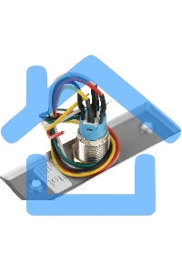Кнопка выхода Tantos TDE-02 Light (00-00017678) серебристый