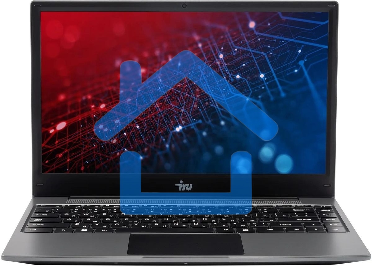 Ноутбук IRU Tactio 14RLH Ryzen 5 7430U 16Gb SSD 512Gb AMD Radeon Graphics 14